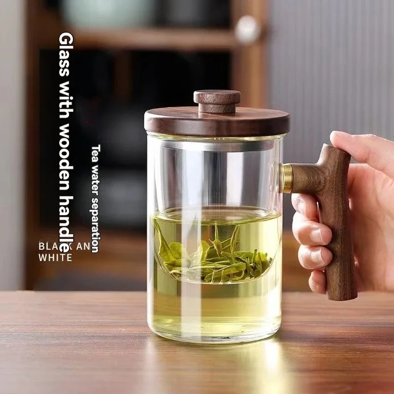 450ml Filterable Heat-Resistant Glass Teapot With Wooden Handle Can Heated On Fire Clear Glass Teapot
450ml Filterable Heat-Resistant Glass Teapot With Wooden Handle Can Heated On Fire Clear Glass Teapot
