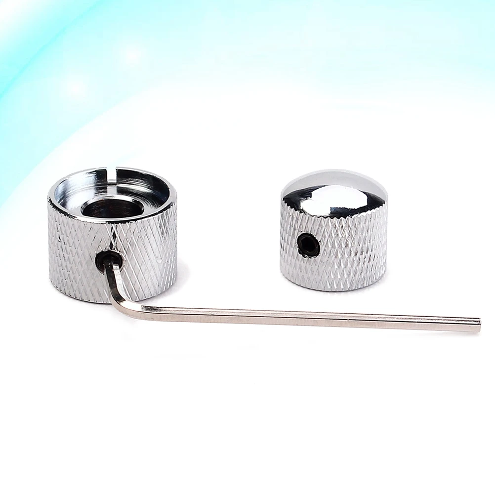 2 In 1 Dual Volume Tone Blend Control Control Knobs Domed Knobs with Key for Electric Guitar Bass
2 In 1 Dual Volume Tone Blend Control Control Knobs Domed Knobs with Key for Electric Guitar Bass