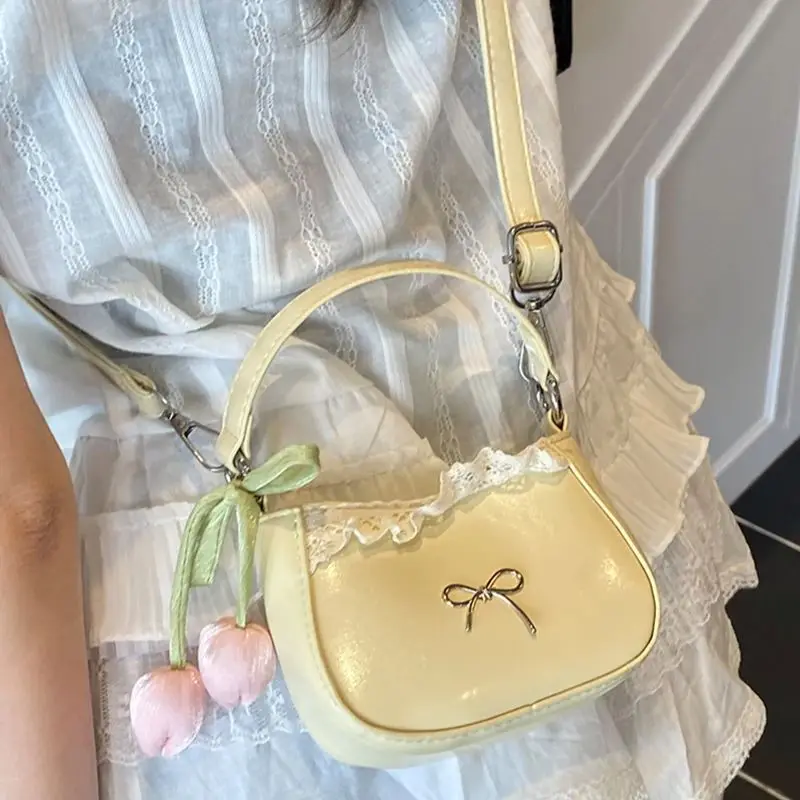 Cute Sweet Korean Style Summer Fresh Small Square Bag 2025 New Fashion Stylish Mini Shoulder Bag Leather Lace Crossbody Bag
Cute Sweet Korean Style Summer Fresh Small Square Bag 2025 New Fashion Stylish Mini Shoulder Bag Leather Lace Crossbody Bag