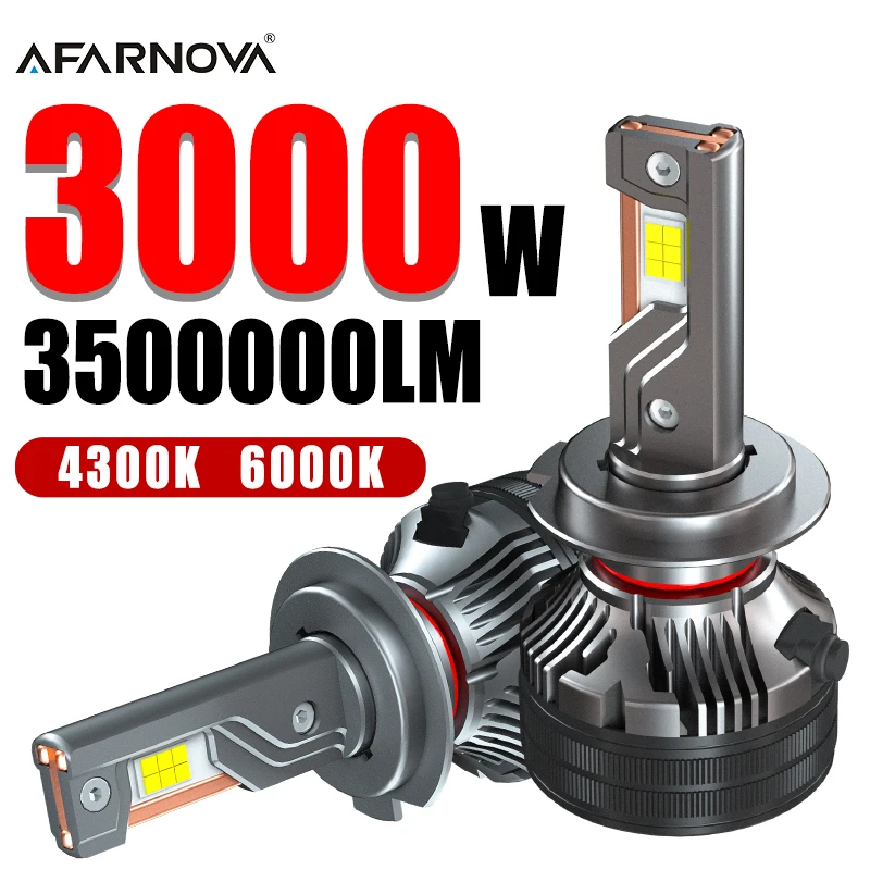 2PCS H7 H4 H11 Led Headlight Led Headlights Bulbs 3 Copper Tube 3000W Led Lights For Car H1 H3 H8 9005 9006 9012 Auto Car Bulbs
2PCS H7 H4 H11 Led Headlight Led Headlights Bulbs 3 Copper Tube 3000W Led Lights For Car H1 H3 H8 9005 9006 9012 Auto Car Bulbs