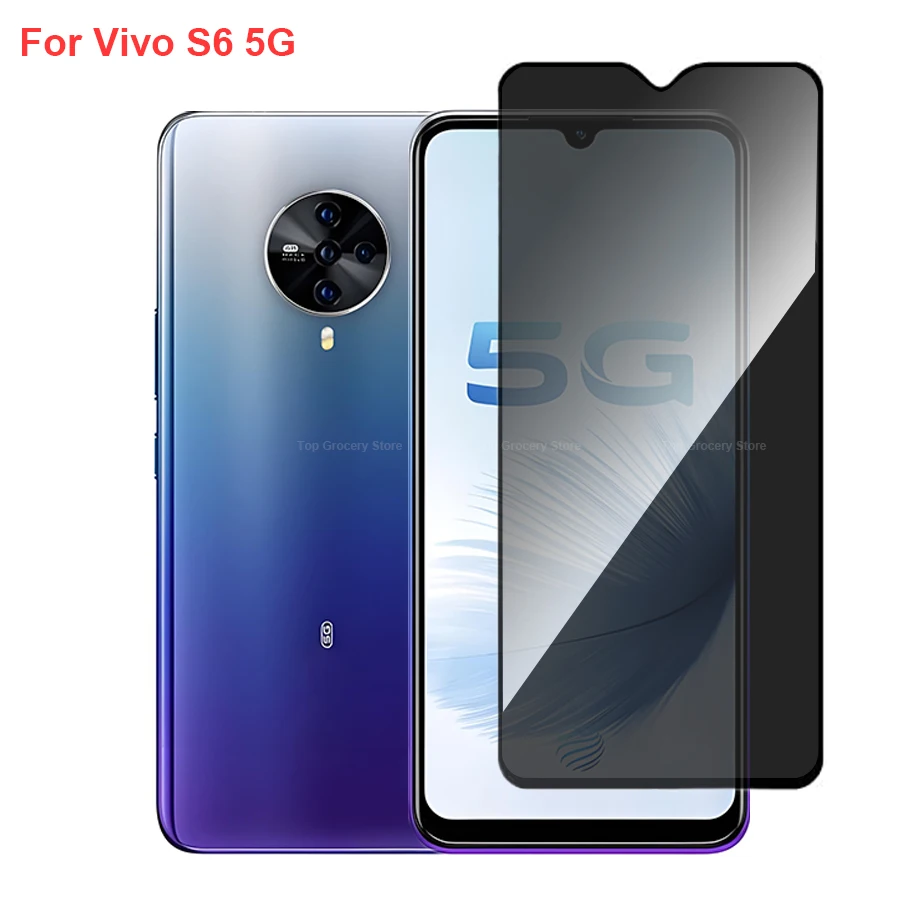 For Vivo S6 5G Anti Spy Privacy Tempered Glass Screen Protector Compatible For VivoS6 5G Full Cover Screen Phone Film
For Vivo S6 5G Anti Spy Privacy Tempered Glass Screen Protector Compatible For VivoS6 5G Full Cover Screen Phone Film