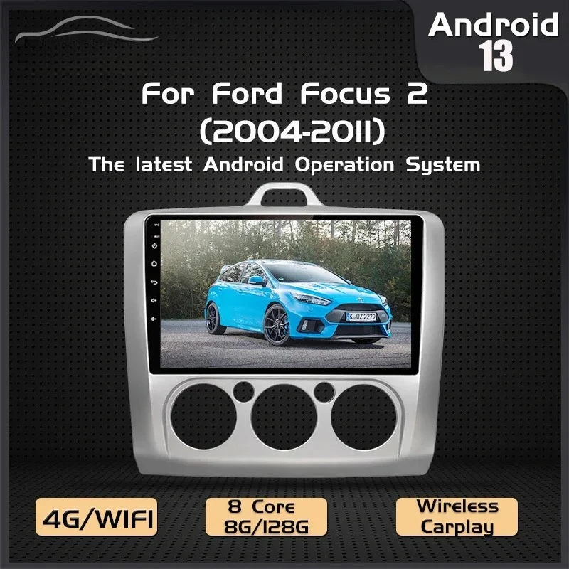 For Ford Focus 2 3 Mk2 Mk3 2004-2011 Car Multimedia Player GPS Navigation Head Unit Stereo Player Android 13 Auto Radio
For Ford Focus 2 3 Mk2 Mk3 2004-2011 Car Multimedia Player GPS Navigation Head Unit Stereo Player Android 13 Auto Radio