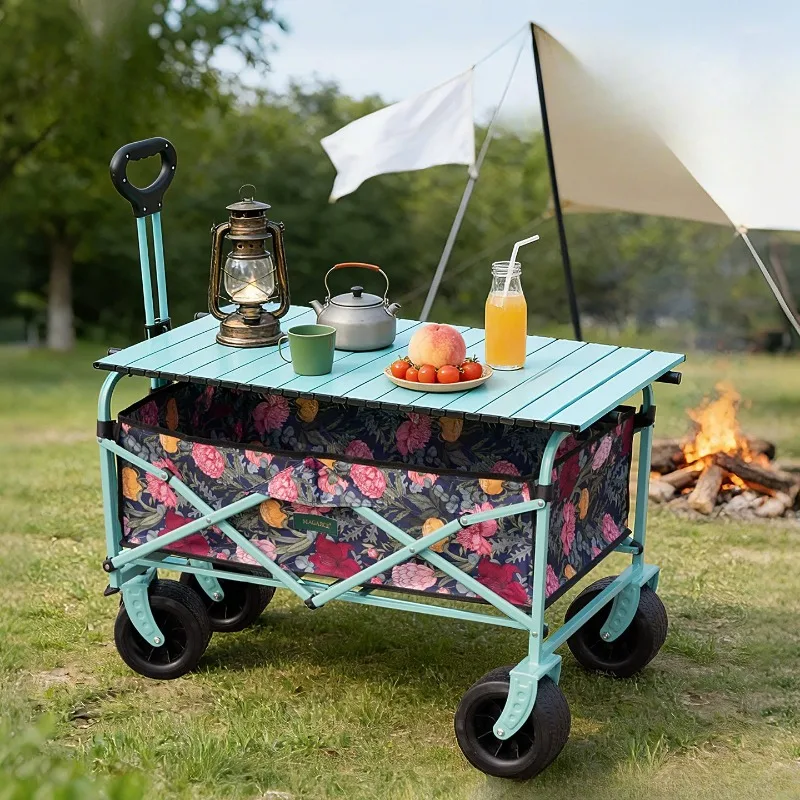 Foldable Portable Outdoor Camping Trolley Load-bearing Large Capacity Carbon Steel Folding Table Top 360-degree Rotation Tools
Foldable Portable Outdoor Camping Trolley Load-bearing Large Capacity Carbon Steel Folding Table Top 360-degree Rotation Tools