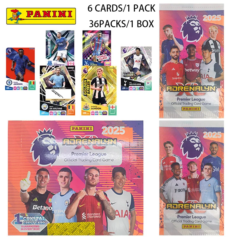 Panini Adrenalyn XL 2024-25 Premier League Haaland Foden Manchester City Football Star Официальные коллекционные карточки Подарочная коллекция
Panini Adrenalyn XL 2024-25 Premier League Haaland Foden Manchester City Football Star Официальные коллекционные карточки Подарочная коллекция