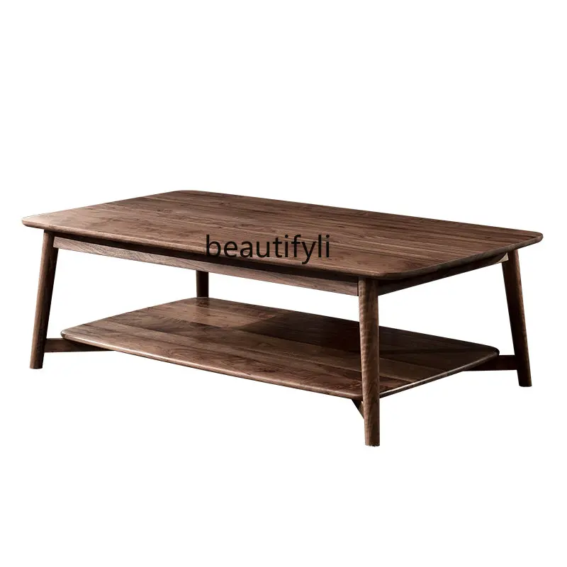 North American Black Walnut Log Square Coffee Table Solid Wood Modern Minimalist Nordic Coffee Table Living Room Furniture Home
North American Black Walnut Log Square Coffee Table Solid Wood Modern Minimalist Nordic Coffee Table Living Room Furniture Home
