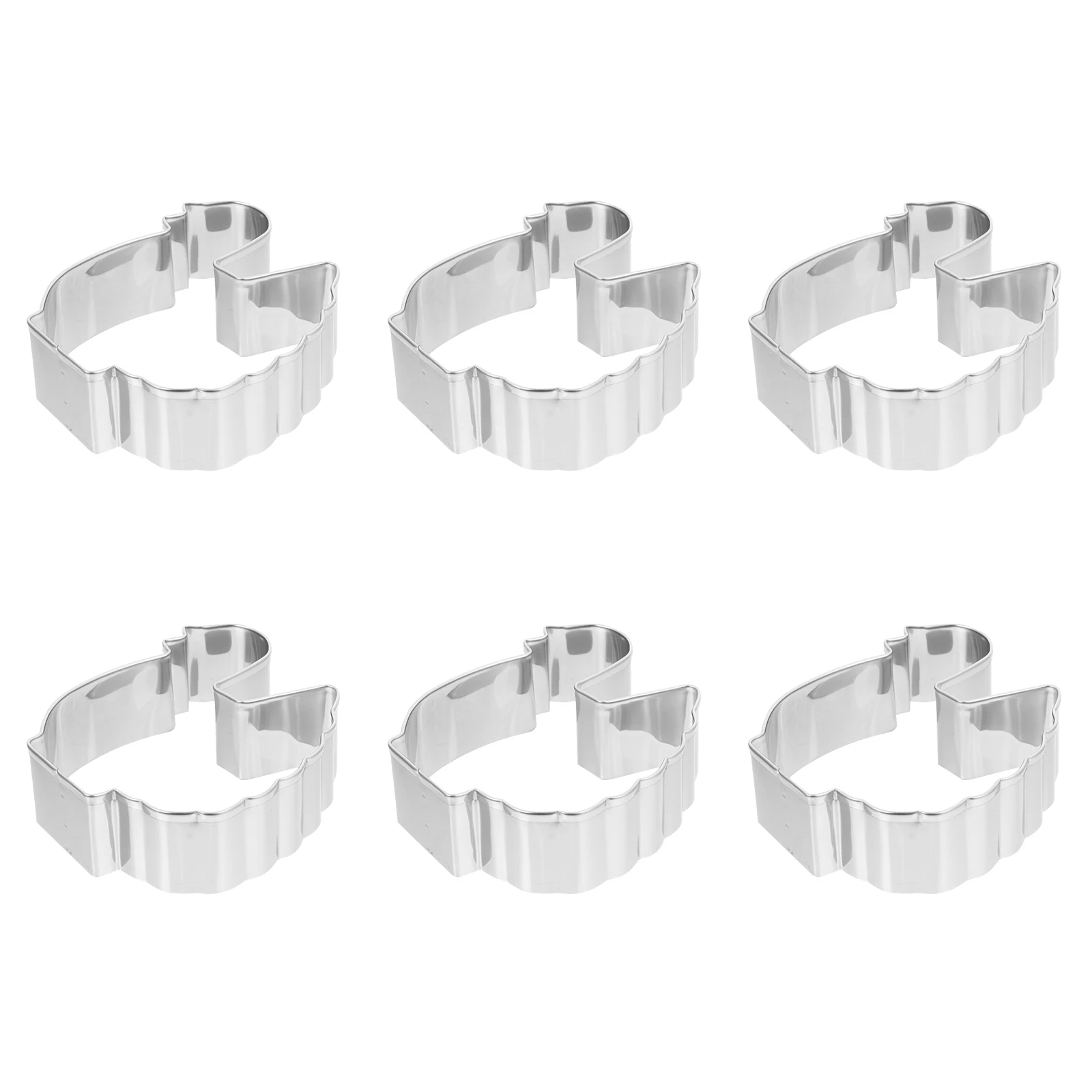 6pcs Cookie Mold Stainless Steel Baking Tool Chocolate Fondant Shaped Animal Design Kitchen Gift
6pcs Cookie Mold Stainless Steel Baking Tool Chocolate Fondant Shaped Animal Design Kitchen Gift