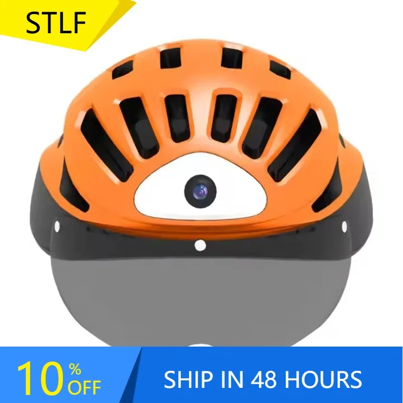 STLFSmart Fashion Helmet for Outdoor Cycling Skating & Riding Convenient App Control & MP3 Playback Entertainment Helmets
STLFSmart Fashion Helmet for Outdoor Cycling Skating & Riding Convenient App Control & MP3 Playback Entertainment Helmets