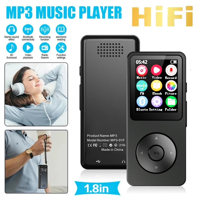 MP3/MP4 Light Sports Music Player with Bluetooth Radio 2 Packs
MP3/MP4 Light Sports Music Player with Bluetooth Radio 2 Packs