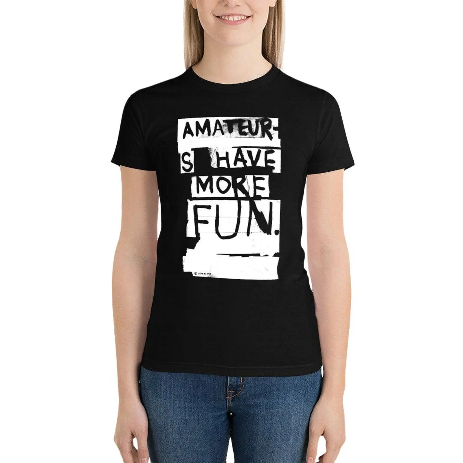 AMATEURS T-Shirt hippie clothes animal print shirt for girls luxury designer clothing Women
AMATEURS T-Shirt hippie clothes animal print shirt for girls luxury designer clothing Women