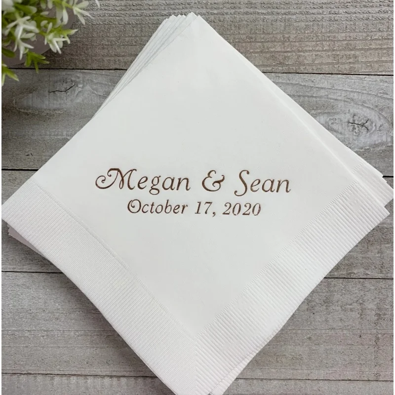 50pcs Personalized Napkins Personalized Napkins Wedding Personalized Cocktail Beverage Paper Anniversary Party Monogram Custom
50pcs Personalized Napkins Personalized Napkins Wedding Personalized Cocktail Beverage Paper Anniversary Party Monogram Custom