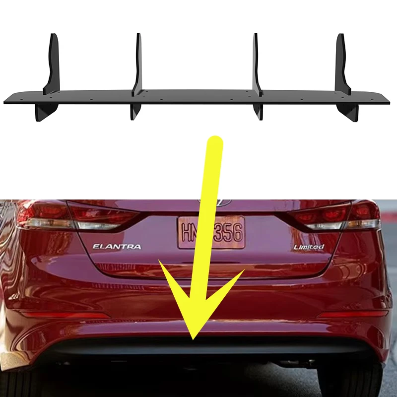 Задний диффузор для Hyundai Elantra SE 2,0 PZEV 2017-2019 года, бампер, губы, спойлер, сплиттер, комплект аксессуаров для корпуса
Задний диффузор для Hyundai Elantra SE 2,0 PZEV 2017-2019 года, бампер, губы, спойлер, сплиттер, комплект аксессуаров для корпуса