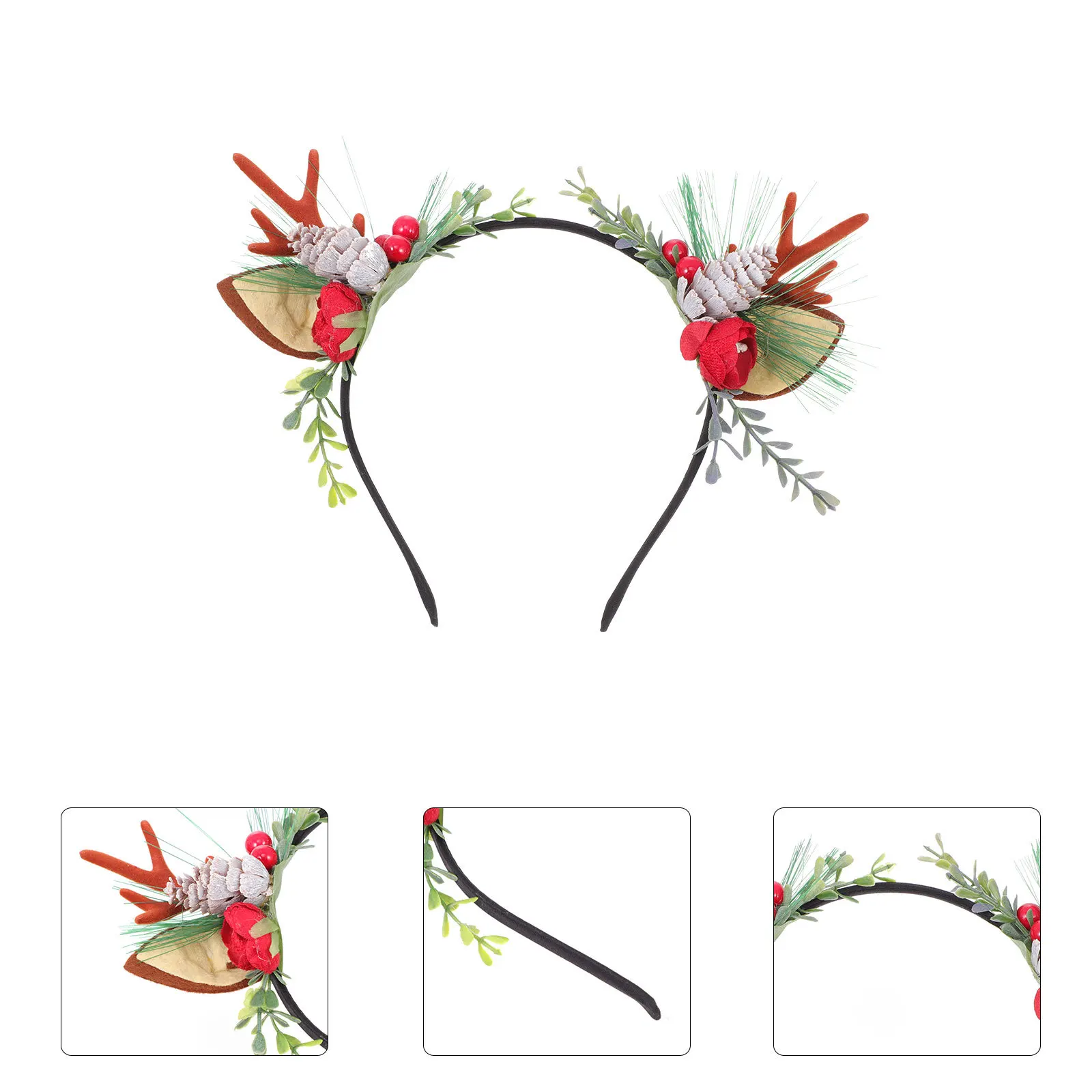 1Pcs Elk Antler Headband Christmas Hair Decor Festival Party Xmas Photo Prop Hairband Party Headdress Costume Headpiece Hair
1Pcs Elk Antler Headband Christmas Hair Decor Festival Party Xmas Photo Prop Hairband Party Headdress Costume Headpiece Hair