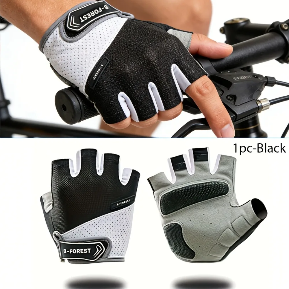 Breathable Shockproof Half Finger Cycling Gloves with Gel Pad, Adjustable Velcro & Anti-Slip, MTB Road Bike Gloves for Men Women
Breathable Shockproof Half Finger Cycling Gloves with Gel Pad, Adjustable Velcro & Anti-Slip, MTB Road Bike Gloves for Men Women