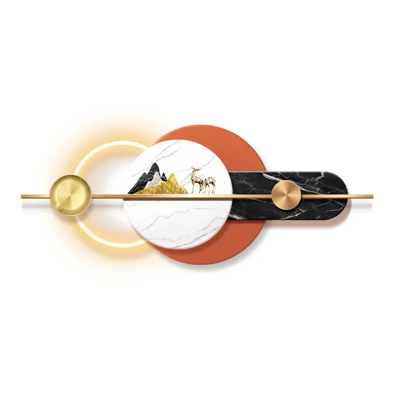 Personalized original light luxury living room decorative paintings, luminous sofa background wall
Personalized original light luxury living room decorative paintings, luminous sofa background wall