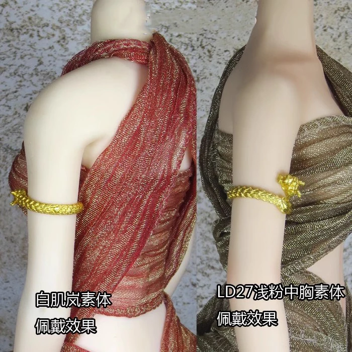 1/6 Scale Female Soldier Doll Sand Gold Dragon Arm Ring Accessories Model Handmade Fit 12" Action Figure Toy Collection
1/6 Scale Female Soldier Doll Sand Gold Dragon Arm Ring Accessories Model Handmade Fit 12" Action Figure Toy Collection