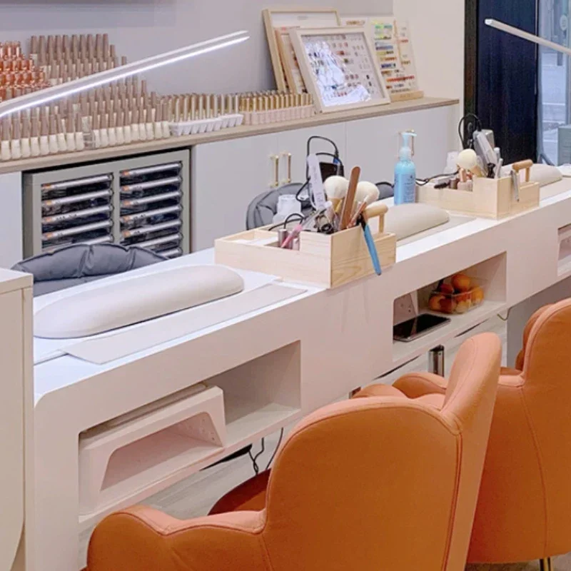 White Professional Manicure Nail Tables Beauty Salon Makeup Modern Design Nail Tables Living Room Mesa Manicura Furniture
White Professional Manicure Nail Tables Beauty Salon Makeup Modern Design Nail Tables Living Room Mesa Manicura Furniture