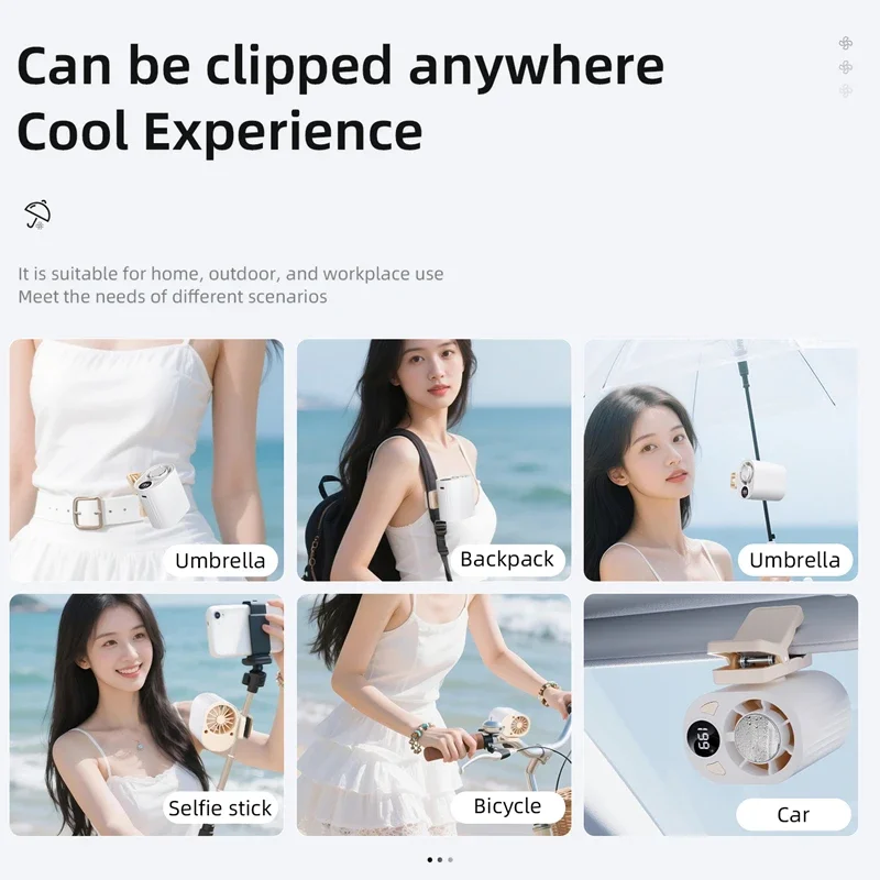 Lenovo 3 Seconds Rapid Cooling AI Smart Air Cooler Clip-On Fan Bladeless Low Noise Semiconductor Cooling Clip Fan for Office Car
Lenovo 3 Seconds Rapid Cooling AI Smart Air Cooler Clip-On Fan Bladeless Low Noise Semiconductor Cooling Clip Fan for Office Car