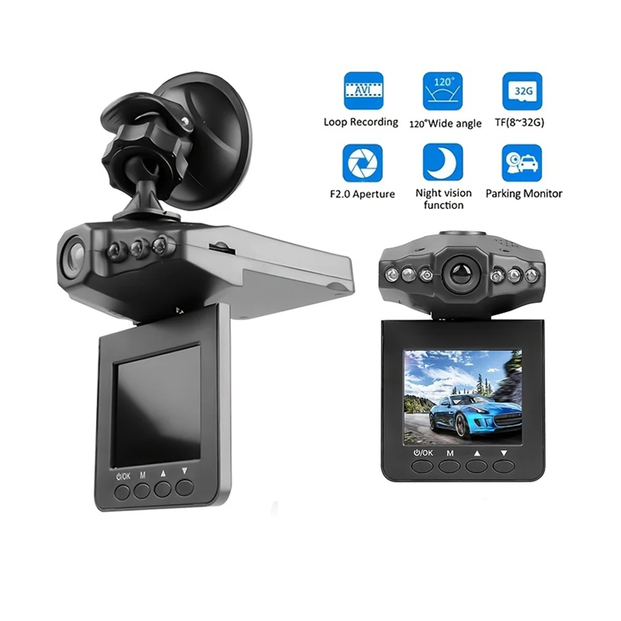 Dash Cam 1080P Dash Camera for Cars 2.4" IPS Screen Dashcam, Night Vision, WDR, 120° Wide Angle
Dash Cam 1080P Dash Camera for Cars 2.4" IPS Screen Dashcam, Night Vision, WDR, 120° Wide Angle