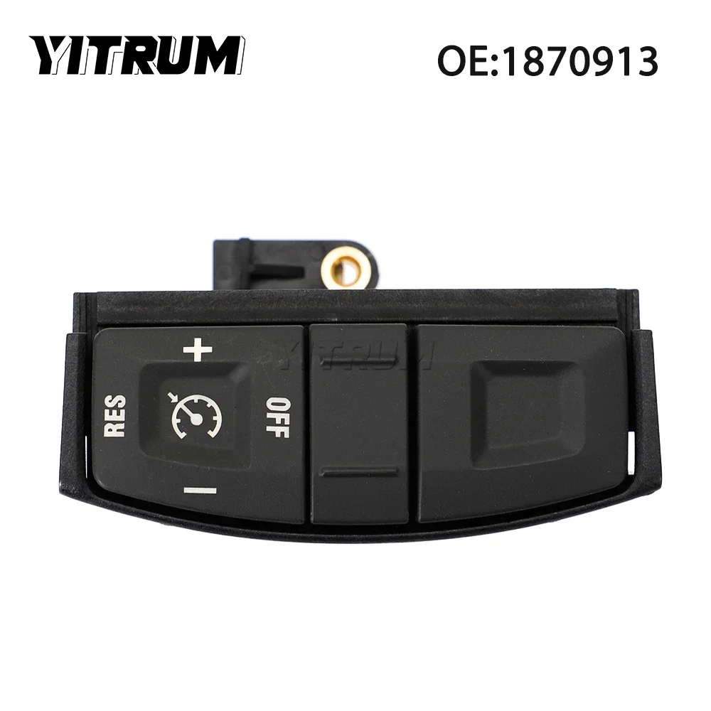 YITRUM 1870913 1486283 New Car Steering Wheel Switch Module Power Switch Button For Scania R-Series
YITRUM 1870913 1486283 New Car Steering Wheel Switch Module Power Switch Button For Scania R-Series
