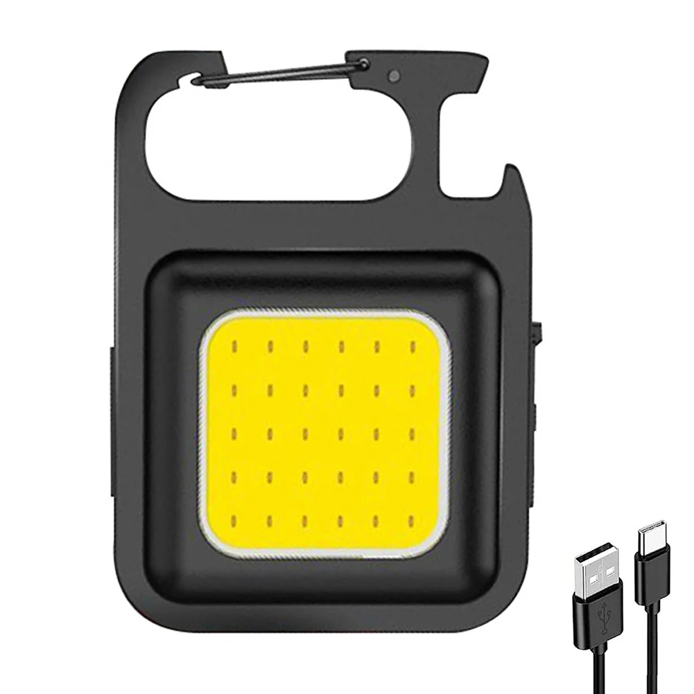 Multifunctional LED Mini Keychain Light 4 Modes COB Pocket Flashlight with Hook Bottle Opener for Outdoor Camping Hiking
Multifunctional LED Mini Keychain Light 4 Modes COB Pocket Flashlight with Hook Bottle Opener for Outdoor Camping Hiking