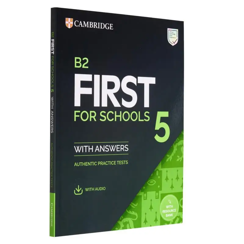 B2 «Первый для школ» 5. Книга для студентов с ответами с аудио и ресурсом. Банка Cambridge University Press 9781009273015
B2 «Первый для школ» 5. Книга для студентов с ответами с аудио и ресурсом. Банка Cambridge University Press 9781009273015