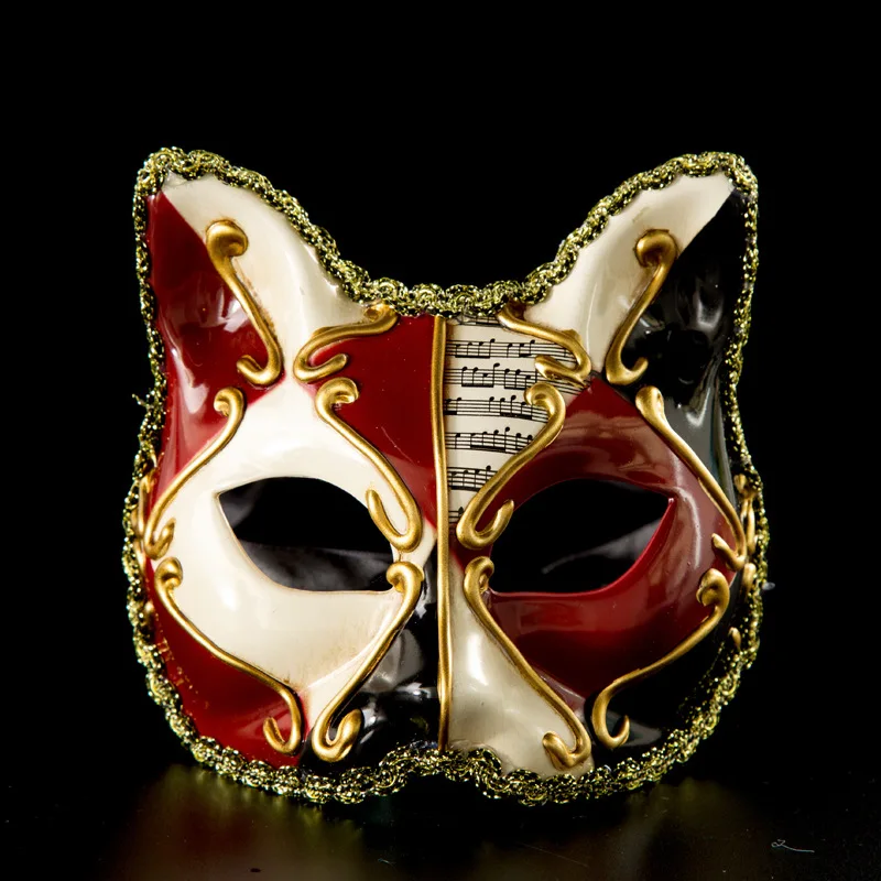 Venetian Ball Upper Half Face Masquerade Mask Halloween Theme Party Cat Cosplay Mask Dance Makeup Props
Venetian Ball Upper Half Face Masquerade Mask Halloween Theme Party Cat Cosplay Mask Dance Makeup Props