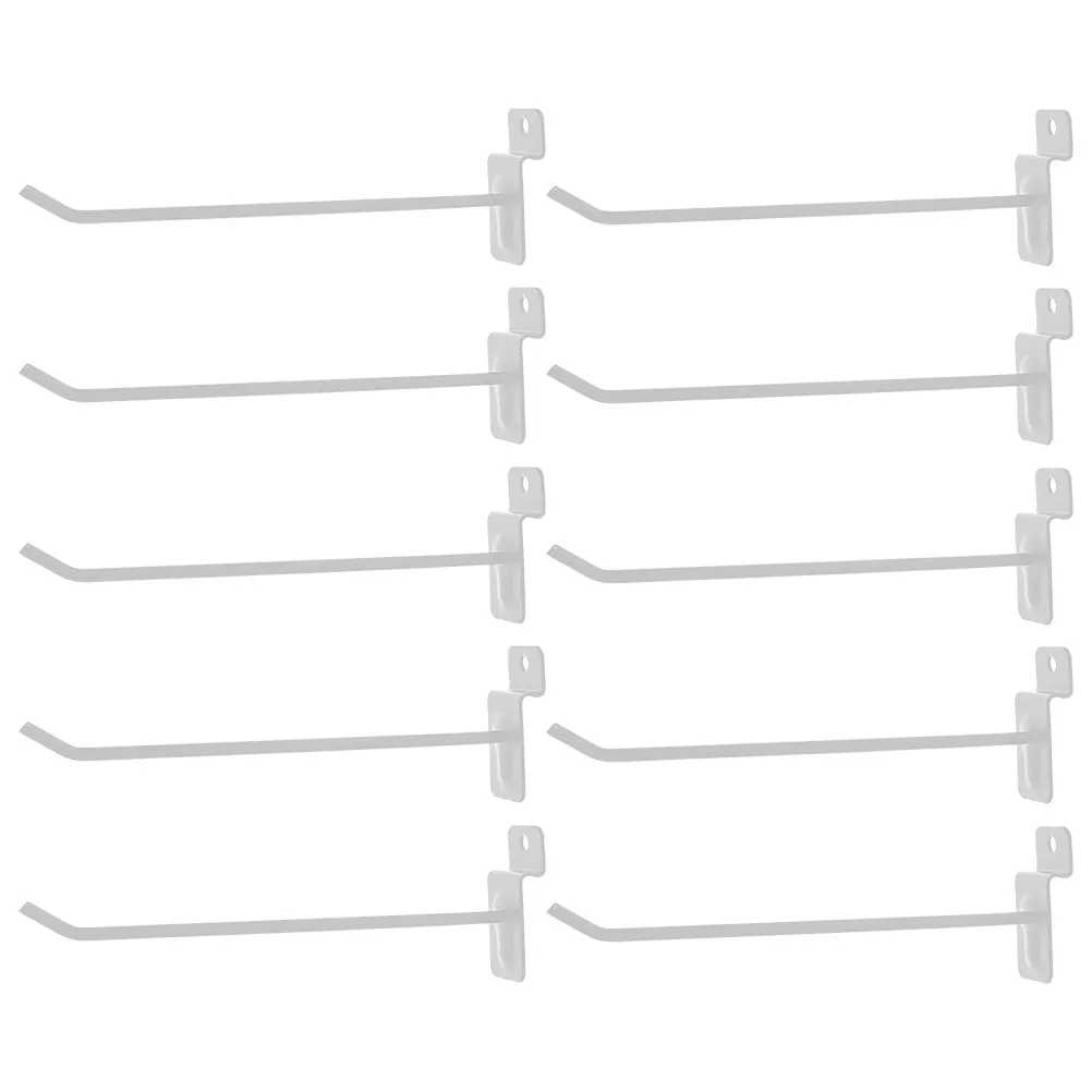 10pcs Utility Hooks Iron Material Lightweight Supermarket Shelves Easy Install Versatile Tool Hooks Shop Display Pegboard
10pcs Utility Hooks Iron Material Lightweight Supermarket Shelves Easy Install Versatile Tool Hooks Shop Display Pegboard