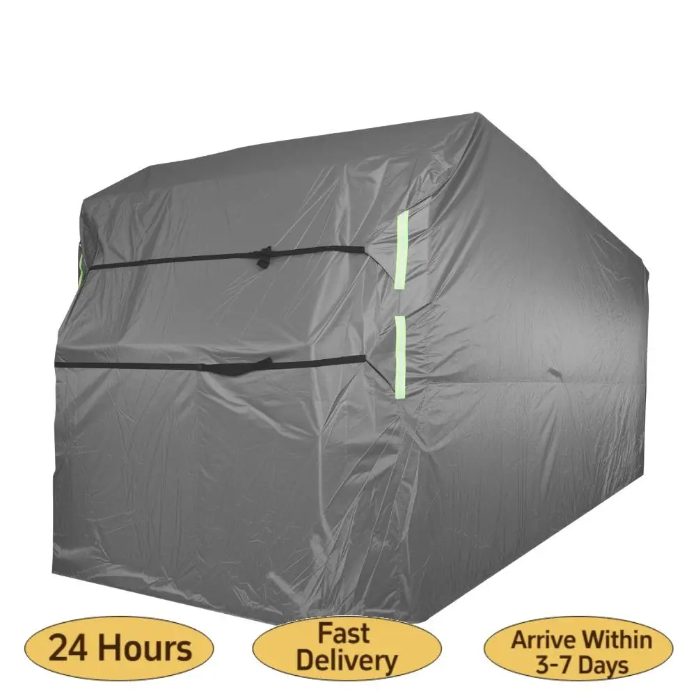 420D Oxford Fabric Travel Trailer RV Cover Gutter Spout Covers Slide-in Camper Cover Camper Travel Trailer Cover for Winter Snow
420D Oxford Fabric Travel Trailer RV Cover Gutter Spout Covers Slide-in Camper Cover Camper Travel Trailer Cover for Winter Snow