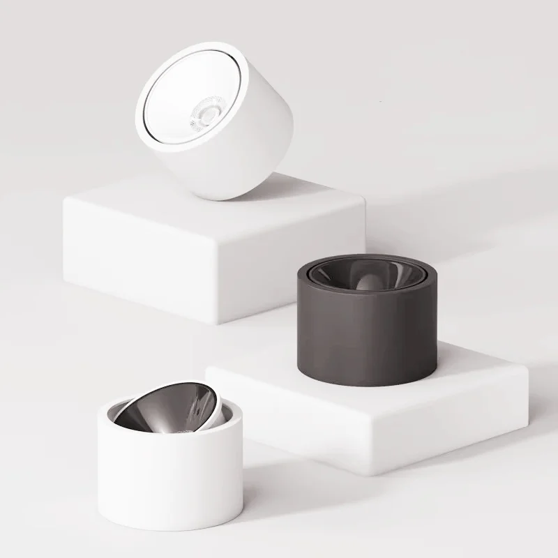 Небольшой потолочный светодиодный прожектор поверхностного монтажа с регулируемым углом COB, супер яркий потолочный светильник 7W.9W12W.15W.24W, светильник для внутреннего освещения
Небольшой потолочный светодиодный прожектор поверхностного монтажа с регулируемым углом COB, супер яркий потолочный светильник 7W.9W12W.15W.24W, светильник для внутреннего освещения