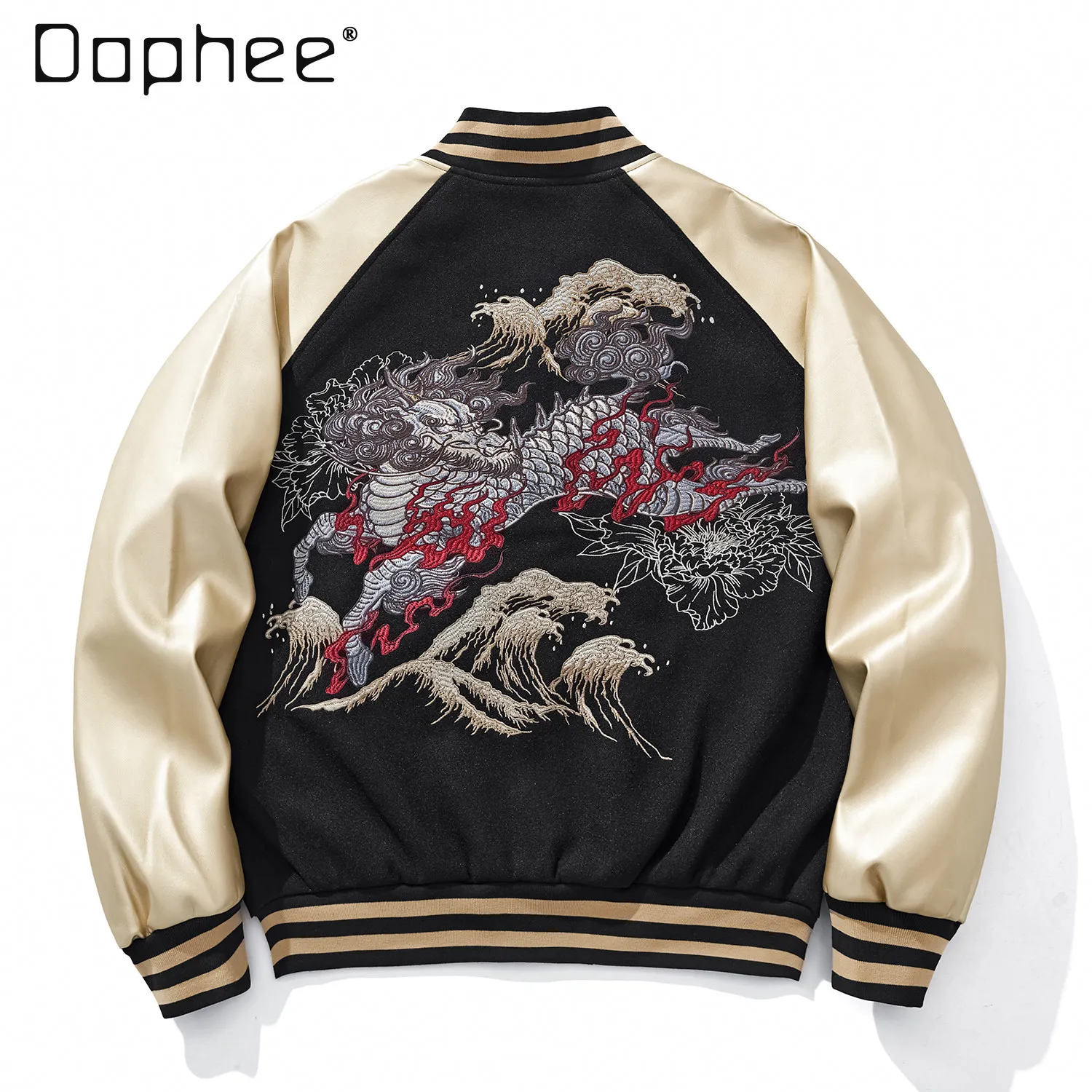 Heavy Embroidery Jacket Woolen Baseball Jacket Men New Chinese Style High-end Trendy Patchwork Round Neck Jacket Men Clothing
Heavy Embroidery Jacket Woolen Baseball Jacket Men New Chinese Style High-end Trendy Patchwork Round Neck Jacket Men Clothing