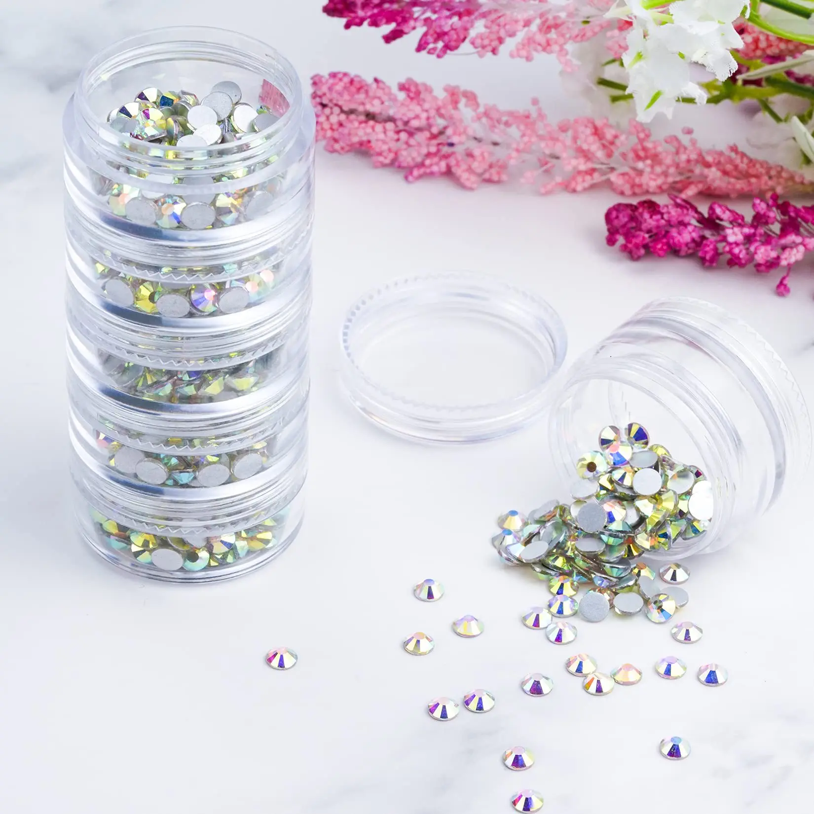 1Pc 6 Layer Jewelry Storage Box Multilayer Organizer Storage Rack For Earrings Beads Plastic Storage Box Display Rack With Cover
1Pc 6 Layer Jewelry Storage Box Multilayer Organizer Storage Rack For Earrings Beads Plastic Storage Box Display Rack With Cover