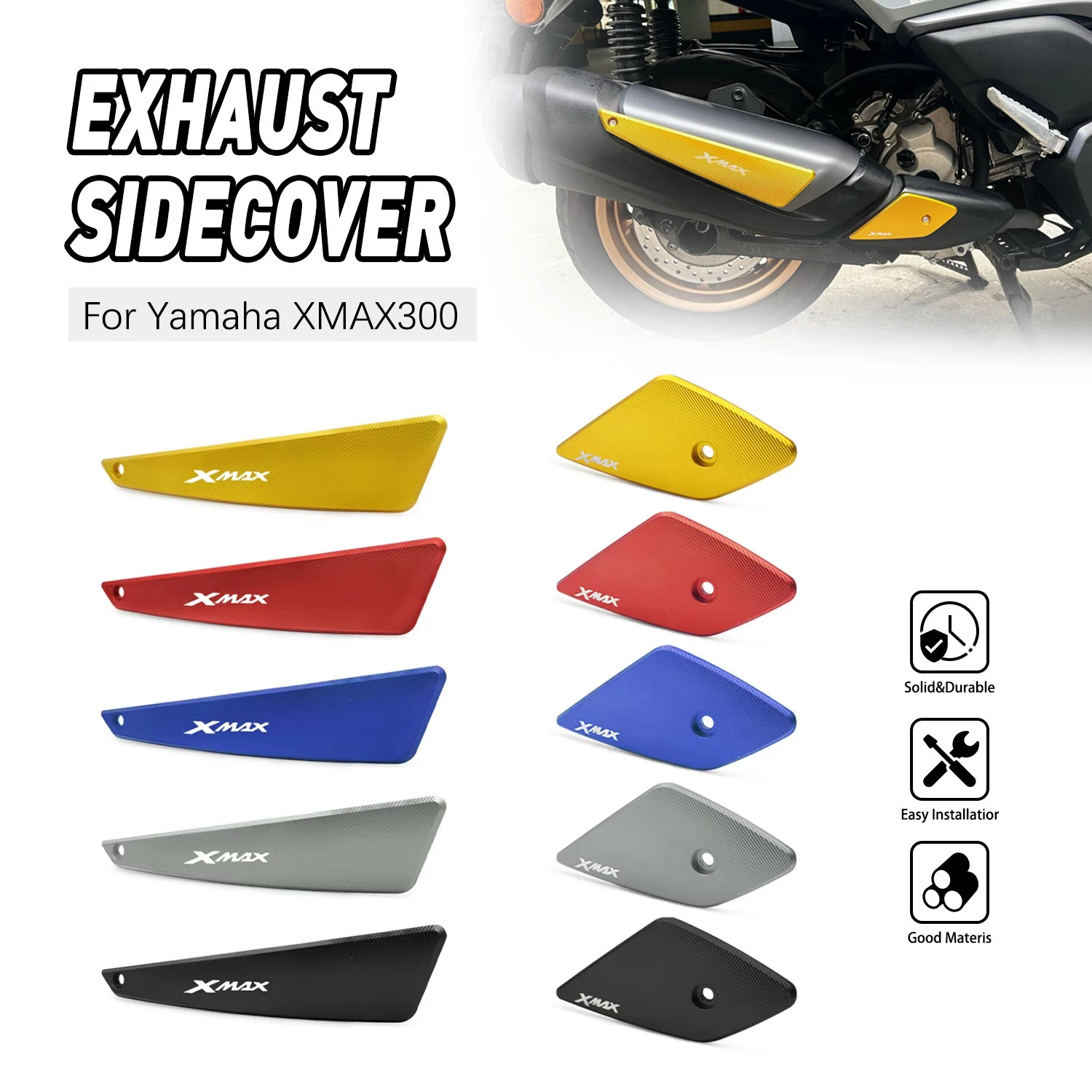 Exhaust side cover For YAMAHA XMAX300 XMAX250 XMAX 300 250 2025 Motorcycle Aluminum Protective Cover
Exhaust side cover For YAMAHA XMAX300 XMAX250 XMAX 300 250 2025 Motorcycle Aluminum Protective Cover