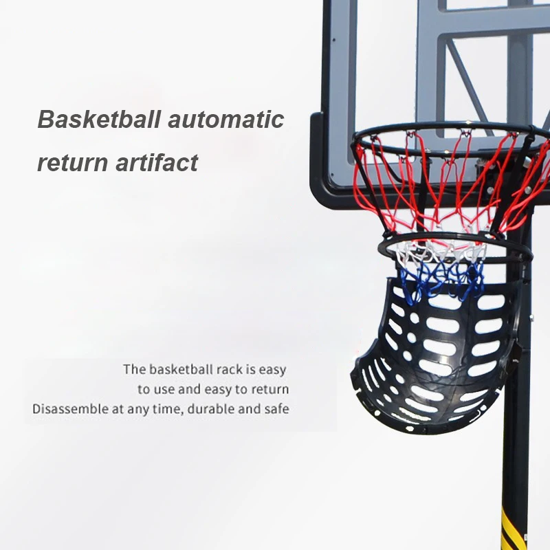 Useful Easy Setup Basketball Hoop Ball Returning System Convenient Fixed-point Shooting Training Device for Outdoor and Indoor
Useful Easy Setup Basketball Hoop Ball Returning System Convenient Fixed-point Shooting Training Device for Outdoor and Indoor