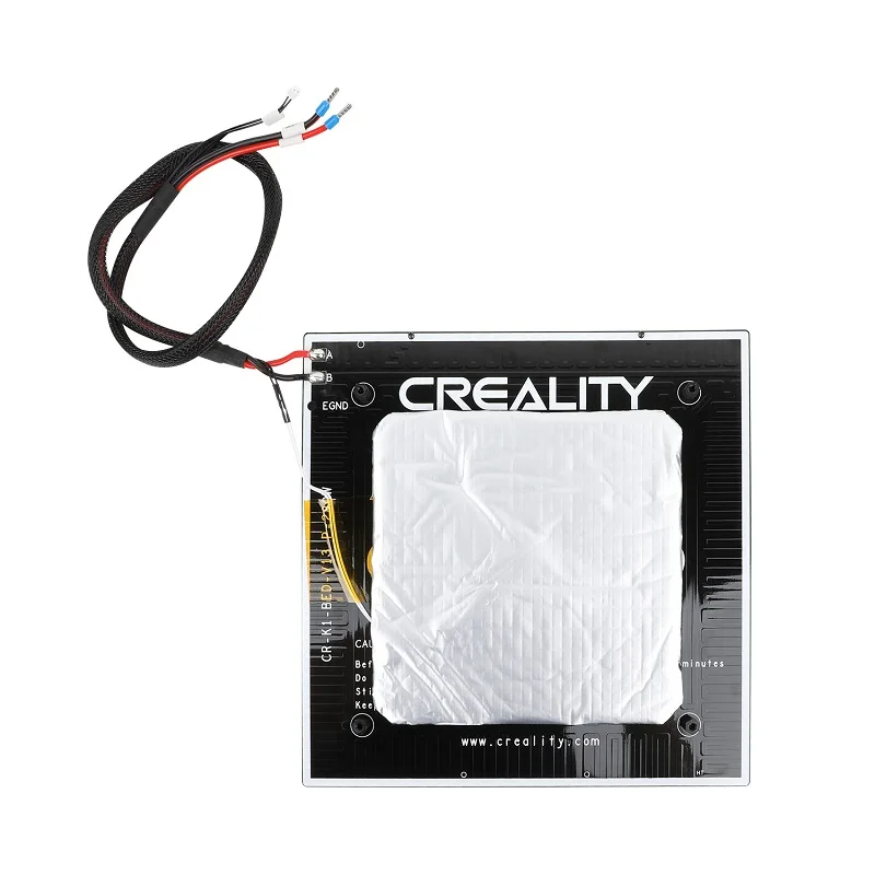 Creality 3D K1 Series Hot Bed Board Kit For K1c/K1se 24V 280W 235mm*235mm K1MAX 110V/220V AC1000W 315*310mm
Creality 3D K1 Series Hot Bed Board Kit For K1c/K1se 24V 280W 235mm*235mm K1MAX 110V/220V AC1000W 315*310mm