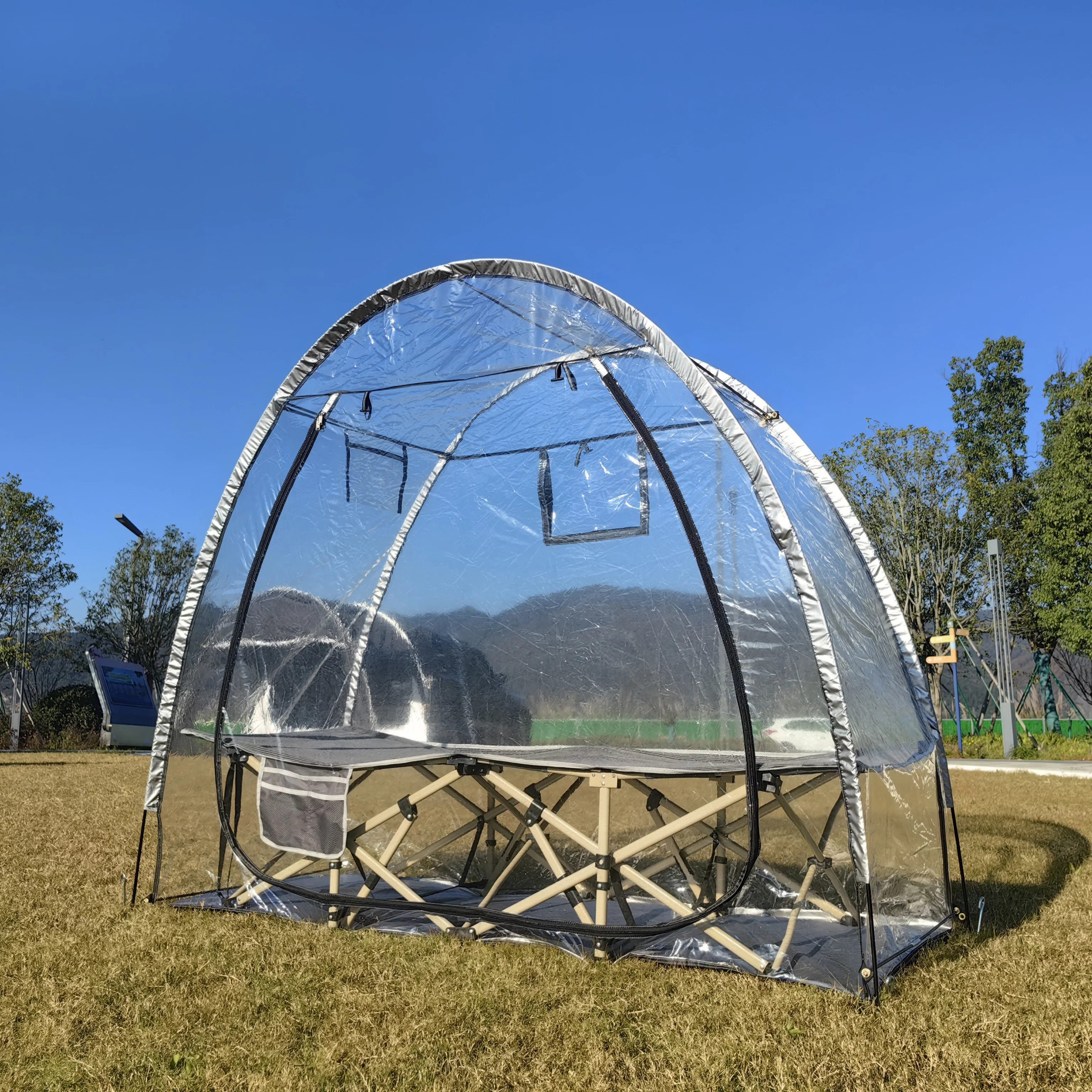 Спортивная палатка — толстый ПВХ, устойчивая к царапинам прозрачная пузырьковая палатка, мгновенная устойчивая к атмосферным воздействиям палатка для футбола, мероприятий на открытом воздухе
Спортивная палатка — толстый ПВХ, устойчивая к царапинам прозрачная пузырьковая палатка, мгновенная устойчивая к атмосферным воздействиям палатка для футбола, мероприятий на открытом воздухе