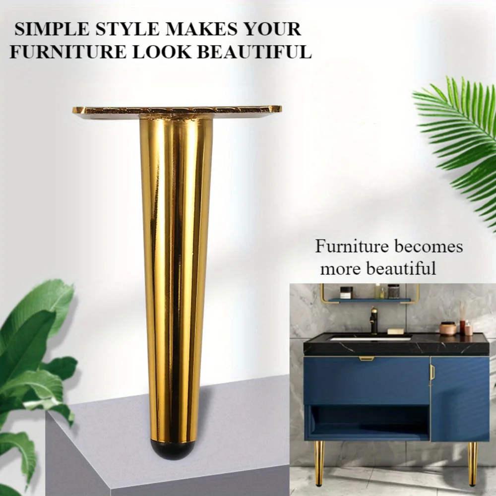 4 шт., 12 см золотые металлические ножки для мебели — подходят для дивана, обеденного стула, кровати и стола, опорные ножки, мебельные ножки
4 шт., 12 см золотые металлические ножки для мебели — подходят для дивана, обеденного стула, кровати и стола, опорные ножки, мебельные ножки