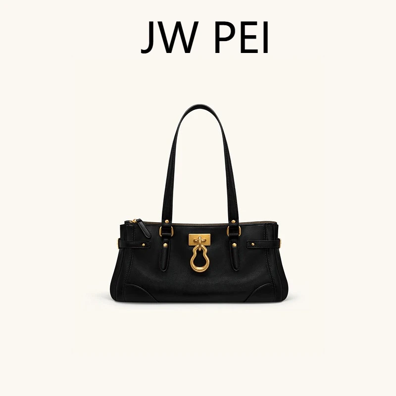 JW PEI 2026 New Long Tote Bag with Gourd Decoration, Motorcycle Style Single Room Armpit Bag
JW PEI 2026 New Long Tote Bag with Gourd Decoration, Motorcycle Style Single Room Armpit Bag