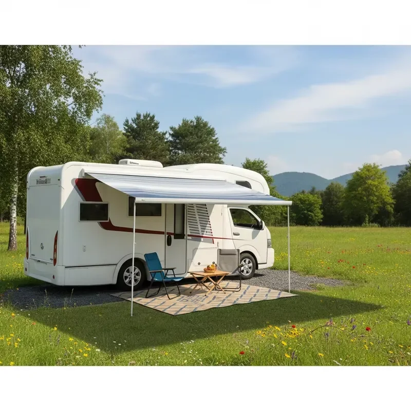 Awnlux W5500 Professional 12V Motorized High Density Vinyl Retractable Awning for Motorhome Camper RV
Awnlux W5500 Professional 12V Motorized High Density Vinyl Retractable Awning for Motorhome Camper RV