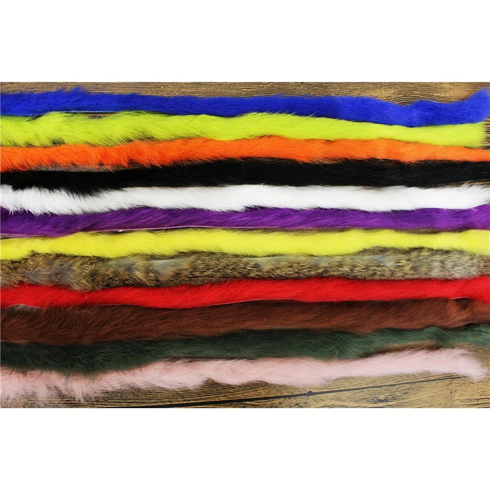 Tigofly 12 pcs 12 colors Straight Cut Rabbit Zonker Strips 5mm Width Genuine Hare Hair Fur Streamers Fly Tying Materials
Tigofly 12 pcs 12 colors Straight Cut Rabbit Zonker Strips 5mm Width Genuine Hare Hair Fur Streamers Fly Tying Materials
