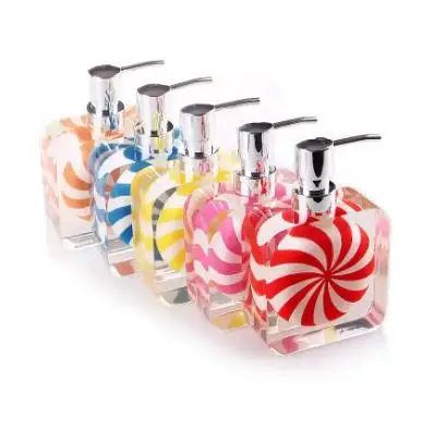 Creative Resin Shampoo Lotion Bottle Portable Soap Dispenser Bathroom Lollipop Shape Body Wash Hand Sanitizer Bottles Dispensers
Creative Resin Shampoo Lotion Bottle Portable Soap Dispenser Bathroom Lollipop Shape Body Wash Hand Sanitizer Bottles Dispensers