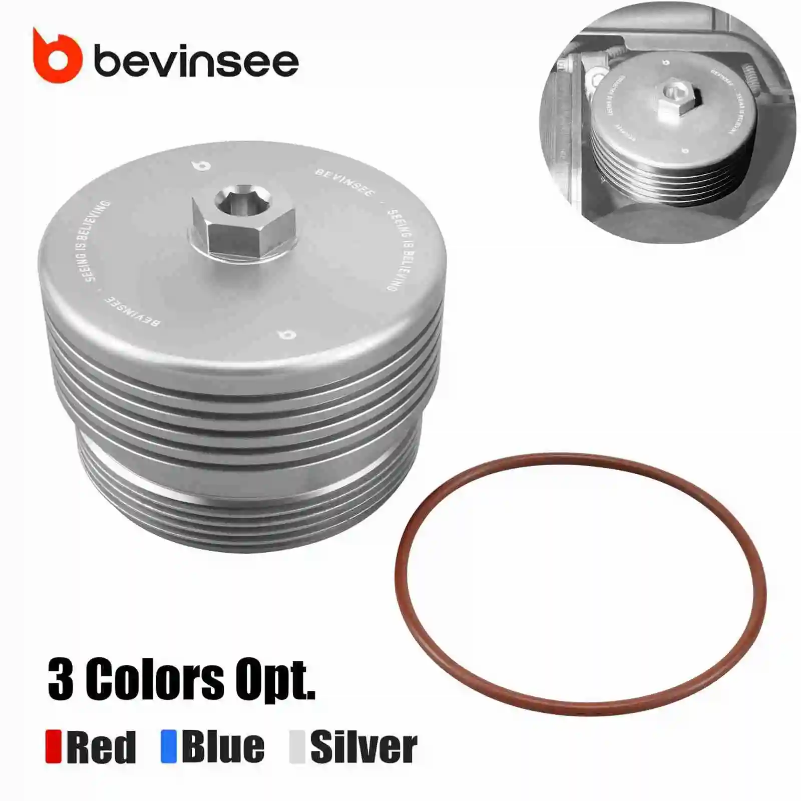 Oil Filter Housing Cap For BMW E90 E92 E91 E93 F10 F20 F30 E82 E87 E61 M2 F87 M3 F80 M4 F82/F83 X1 E84 X3 E83 X5 E70 N52 N54 N55
Oil Filter Housing Cap For BMW E90 E92 E91 E93 F10 F20 F30 E82 E87 E61 M2 F87 M3 F80 M4 F82/F83 X1 E84 X3 E83 X5 E70 N52 N54 N55