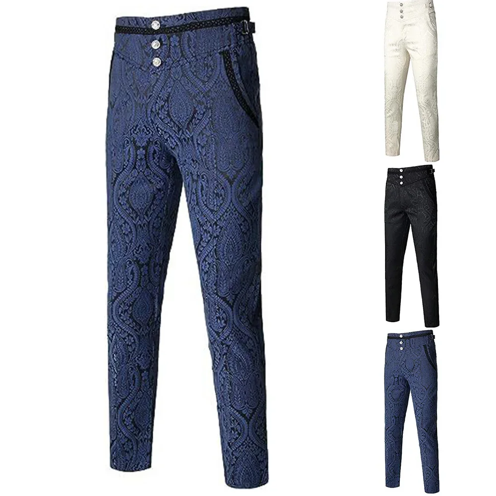 2025 New Mens Gothic Pants Vintage Cosplay Costume Steampunk Victorian Pants Casual Solid Color Trousers Fashion Men's Clothing
2025 New Mens Gothic Pants Vintage Cosplay Costume Steampunk Victorian Pants Casual Solid Color Trousers Fashion Men's Clothing