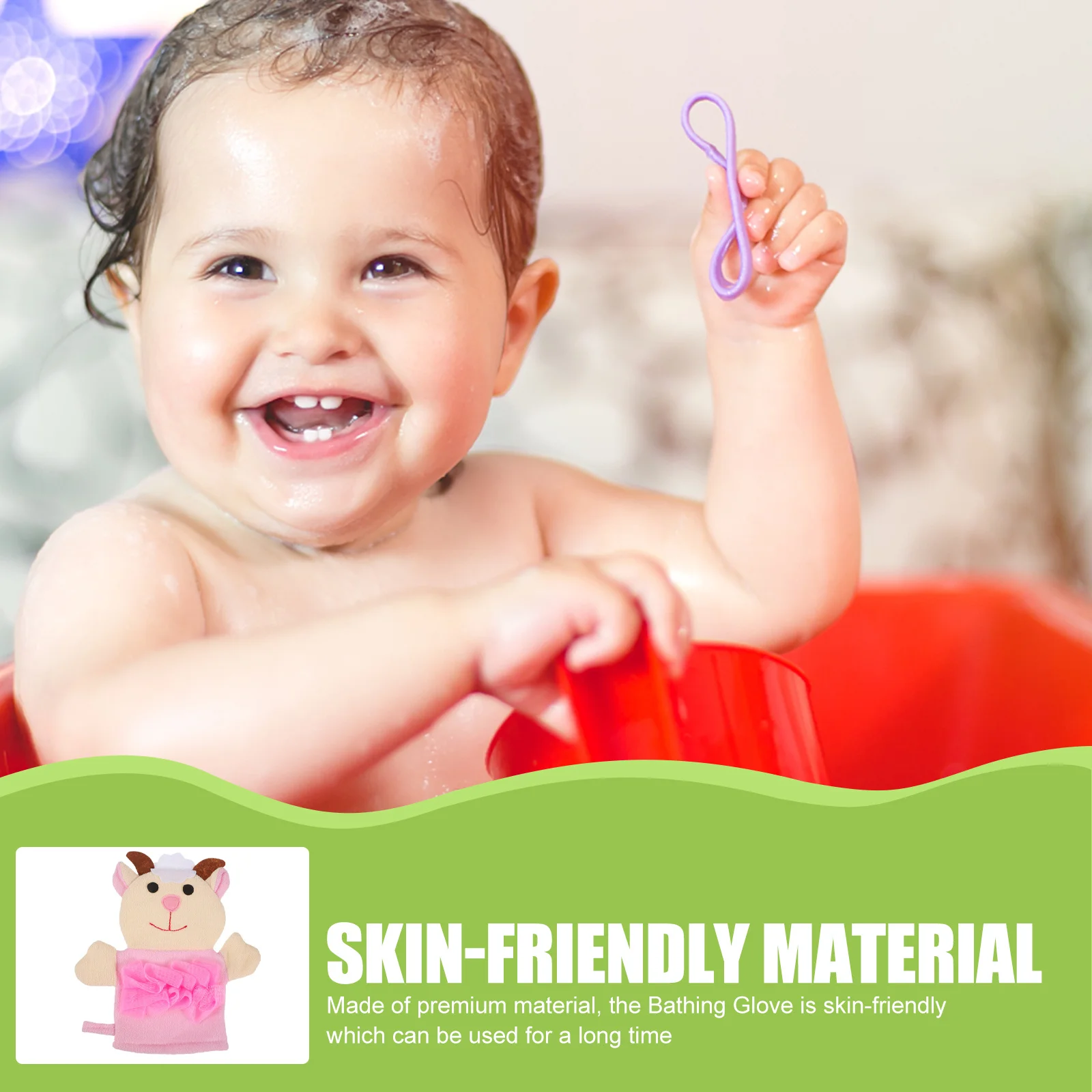 3Pcs Adorable Animals Bath Gloves Infant Body Scrubber Massage Glove Portable Foaming Bathing Mitt for Sensitive Skin Kids
3Pcs Adorable Animals Bath Gloves Infant Body Scrubber Massage Glove Portable Foaming Bathing Mitt for Sensitive Skin Kids