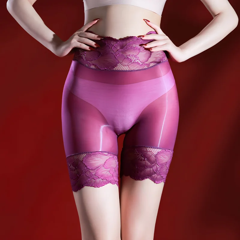 Women Sexy Panties Floral Lace Mid-Waist Underwear Ultra-Thin Silky Oil Shiny Glossy Transparent Tight Elastic Safety Boxers
Women Sexy Panties Floral Lace Mid-Waist Underwear Ultra-Thin Silky Oil Shiny Glossy Transparent Tight Elastic Safety Boxers