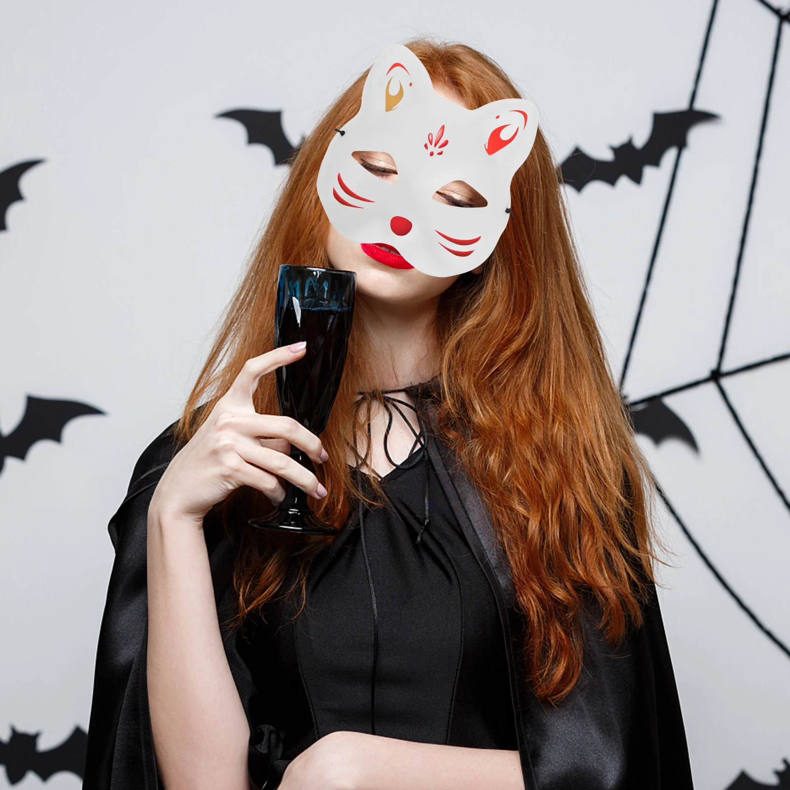 Diy Blank Plastic For Cosplay Party Halloween Festival White Cat Face Adults Hand Painted Decorate Masquerade Banquet Carnival
Diy Blank Plastic For Cosplay Party Halloween Festival White Cat Face Adults Hand Painted Decorate Masquerade Banquet Carnival