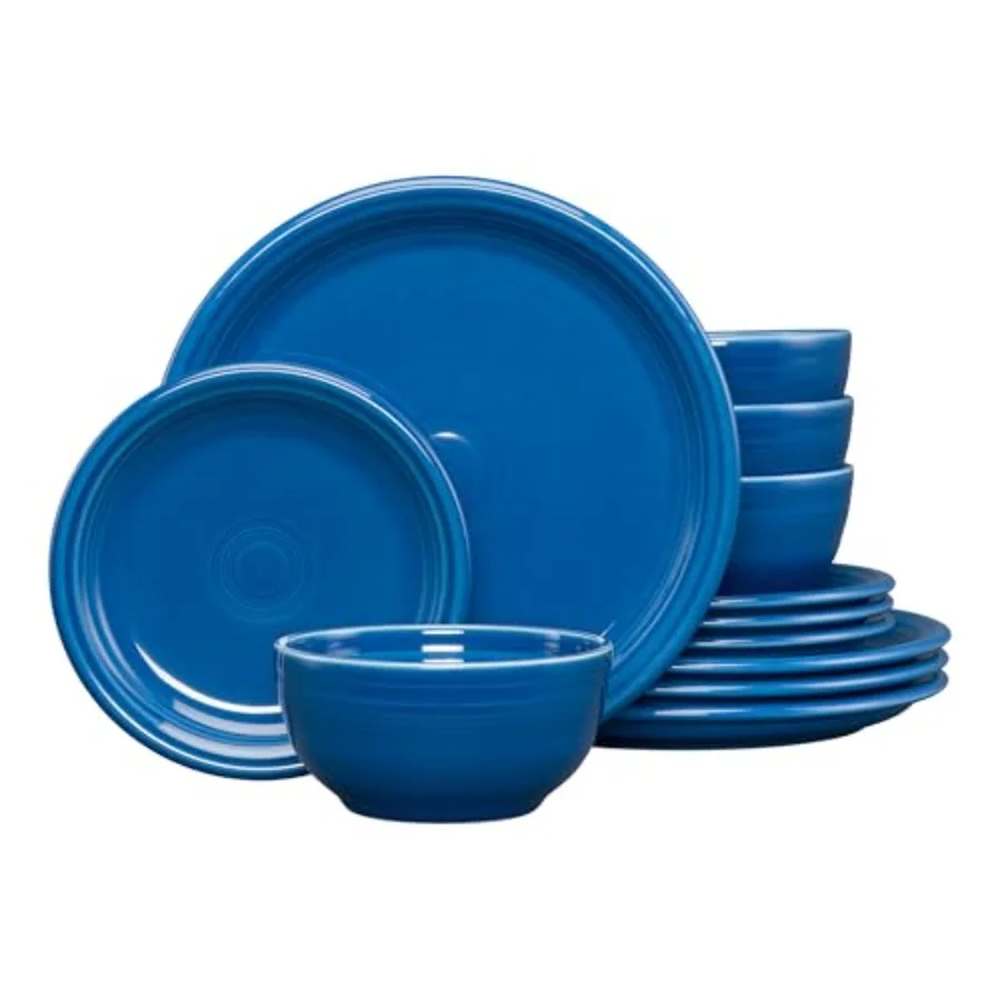 ® Bistro Coupe 12-Piece Dinnerware Set Durable Ceramic, Lead-Safe, Dishwasher/Microwave/Oven Safe Made in USA Dinnerware
® Bistro Coupe 12-Piece Dinnerware Set Durable Ceramic, Lead-Safe, Dishwasher/Microwave/Oven Safe Made in USA Dinnerware
