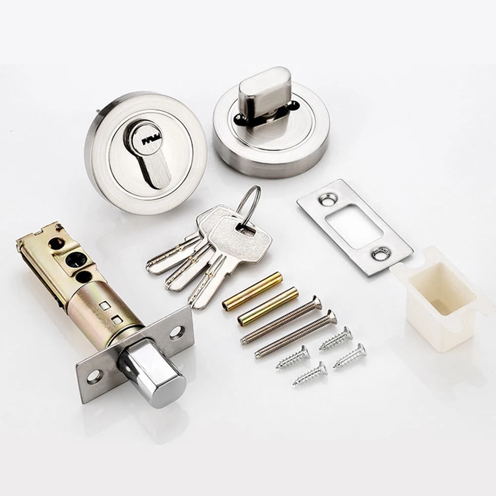 Home Improvement Bedroom Door Lock Anti Theft Door Lock For Home Key Latch Internal Door Lock Easy Installation
Home Improvement Bedroom Door Lock Anti Theft Door Lock For Home Key Latch Internal Door Lock Easy Installation