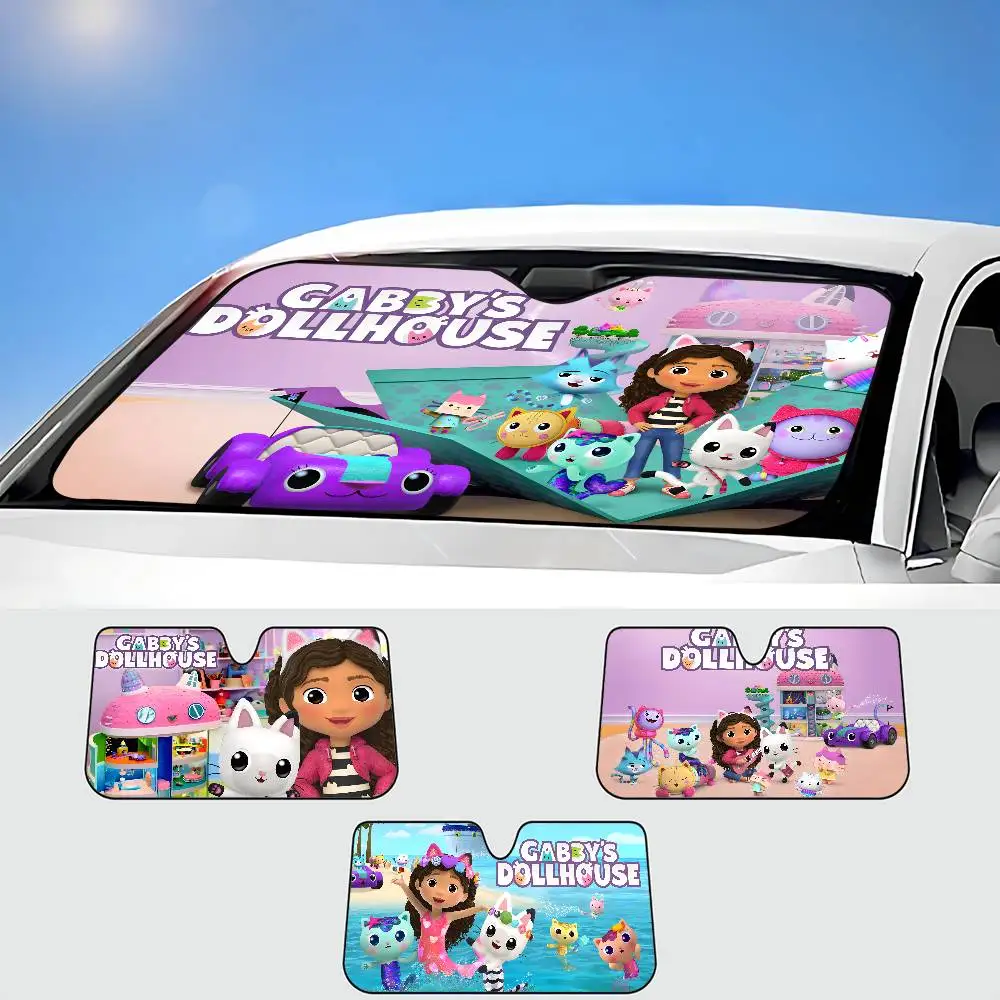 G-Gabbys D-Dollhouse Cartoon Windshield Sun Shade For Sedans,51.2" X 27.5"Upgraded Car Sunshade For Front Windshield Visor
G-Gabbys D-Dollhouse Cartoon Windshield Sun Shade For Sedans,51.2" X 27.5"Upgraded Car Sunshade For Front Windshield Visor
