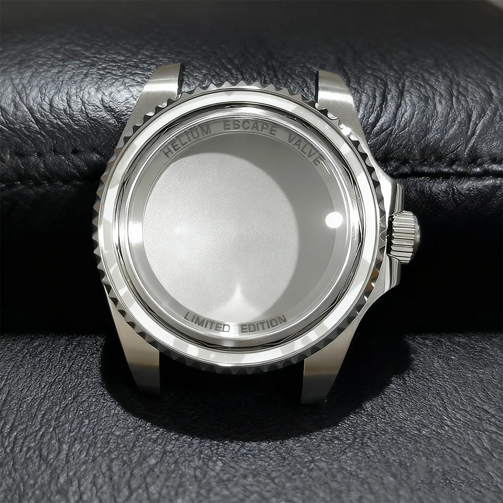44MM Silver Watch Case Sapphire Crystal Fit NH35 Movement Case For 28.5mm Dial Accessories NH35 Watch Accessories
44MM Silver Watch Case Sapphire Crystal Fit NH35 Movement Case For 28.5mm Dial Accessories NH35 Watch Accessories