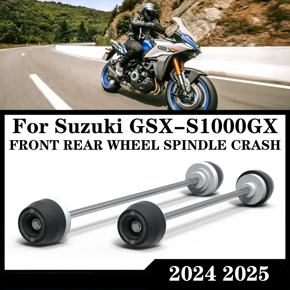 For Suzuki GSX-S1000GX GSX S1000GX 2024 2025 Motorcycle Front Rear Axle Fork Crash Sliders Wheel Protection
For Suzuki GSX-S1000GX GSX S1000GX 2024 2025 Motorcycle Front Rear Axle Fork Crash Sliders Wheel Protection
